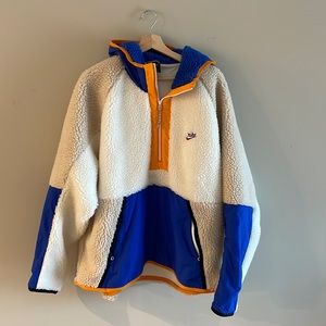 Nike Multicolored Sherpa Jacket